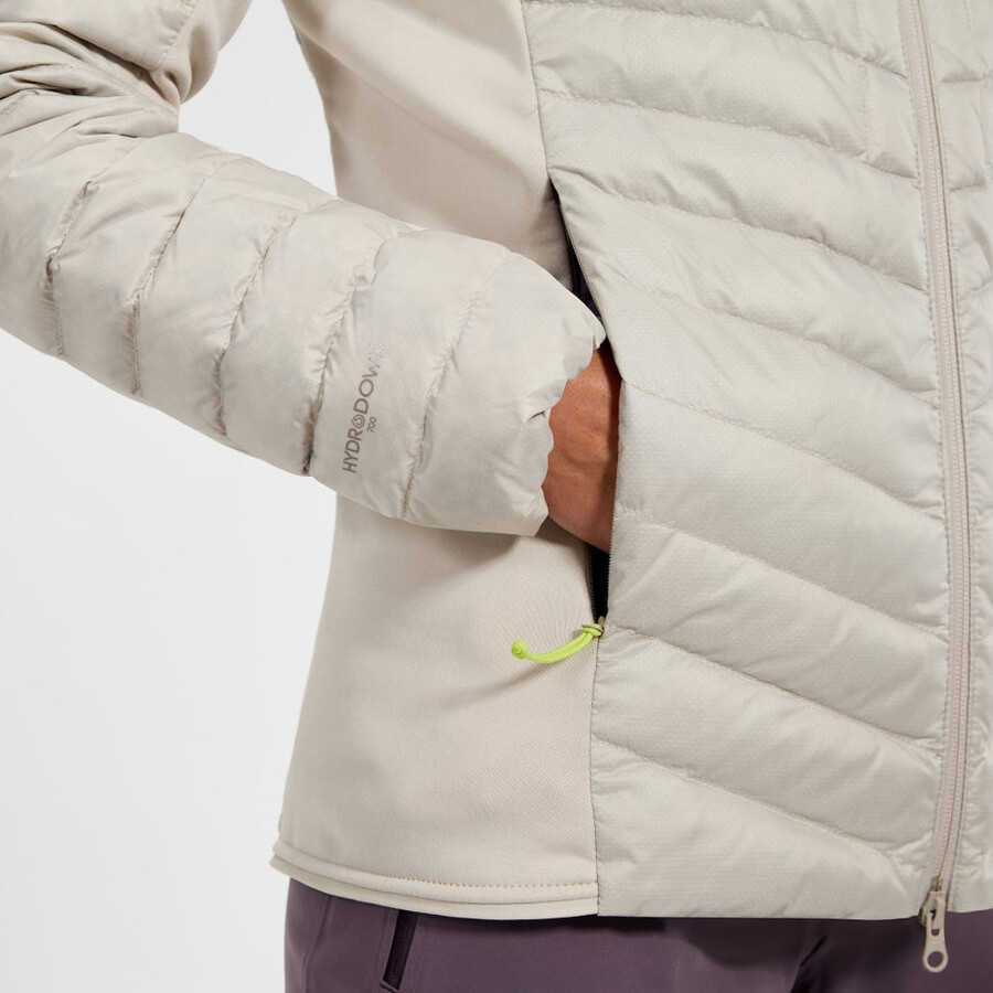 women s tephra 2.0 hooded insulated jacket - grey berghaus