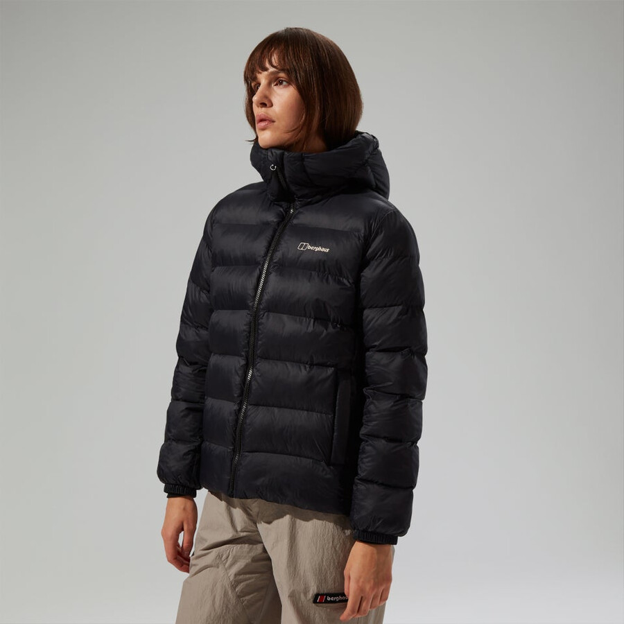 frauen ewden synthetic insulated jacket - black die berghaus