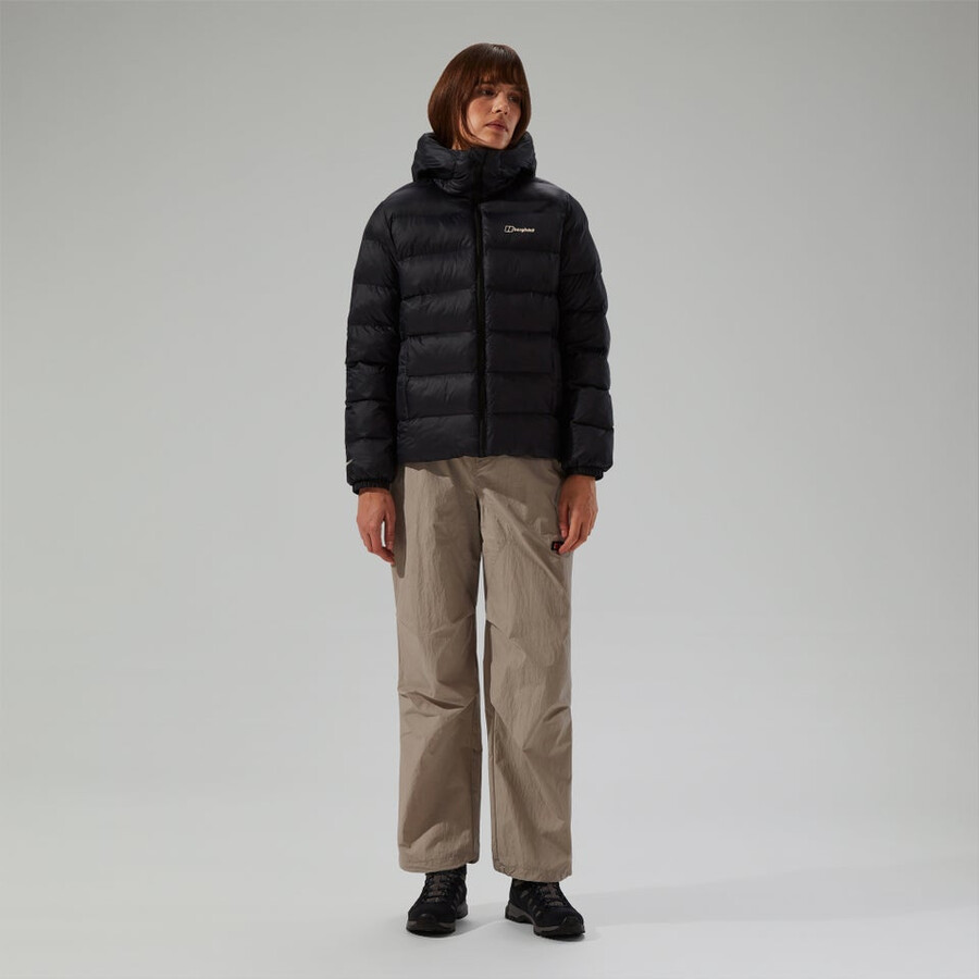 frauen ewden synthetic insulated jacket - black die berghaus