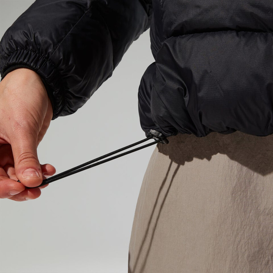 frauen ewden synthetic insulated jacket - black die berghaus
