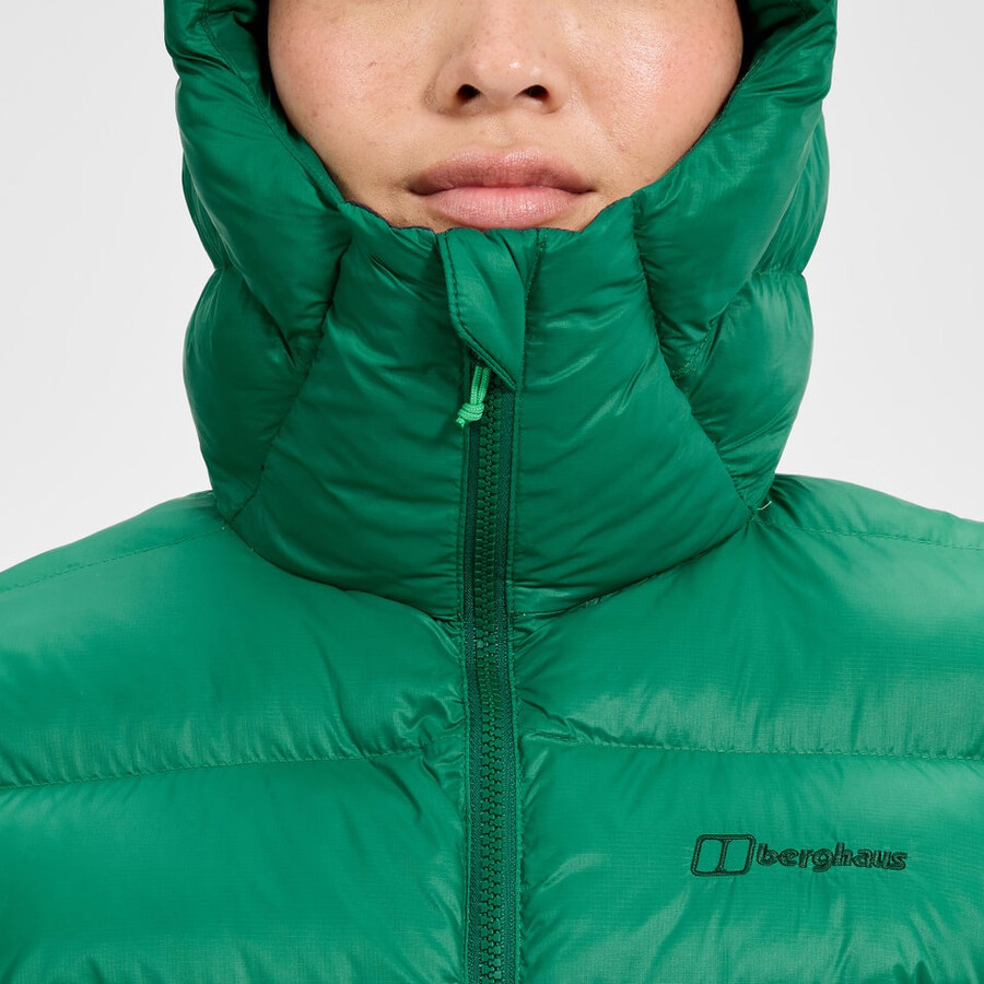 frauen ewden jacke - grün berghaus