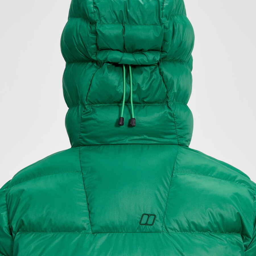 frauen ewden jacke - grün berghaus