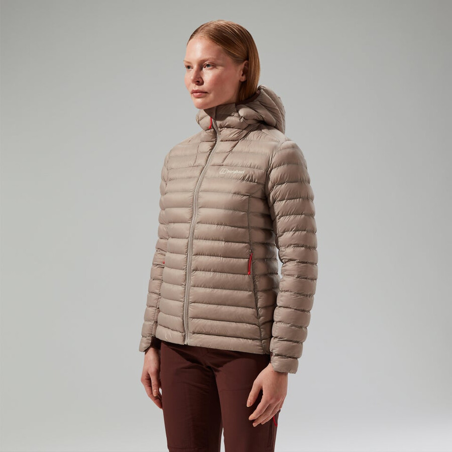 women s trail-nomad synthetisch isolierte jacke - braun berghaus