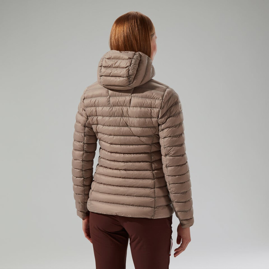 women s trail-nomad synthetisch isolierte jacke - braun berghaus