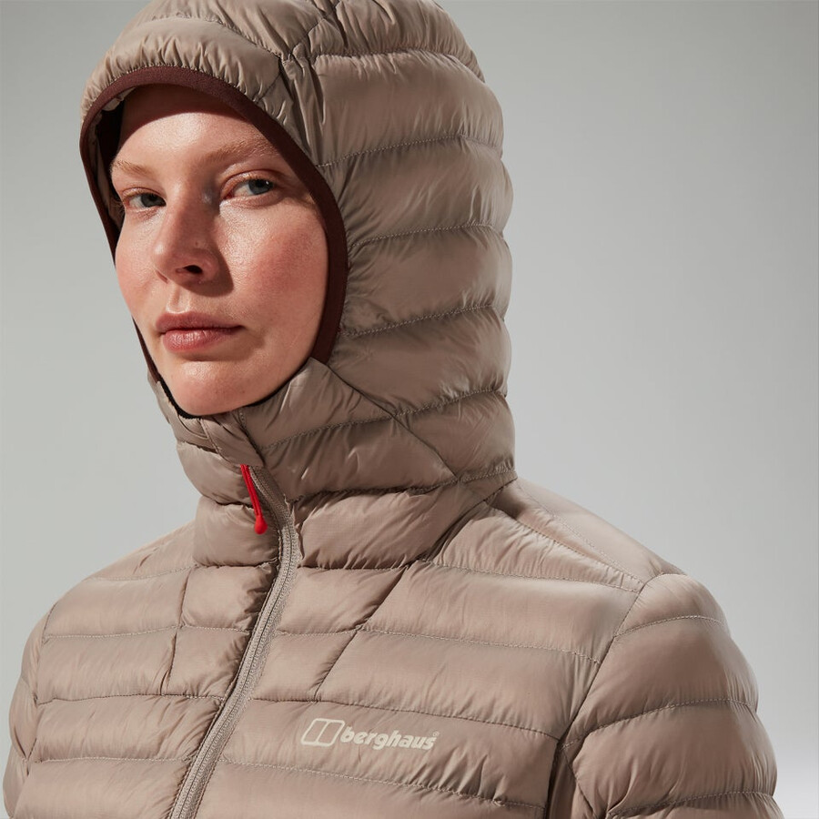 women s trail-nomad synthetisch isolierte jacke - braun berghaus