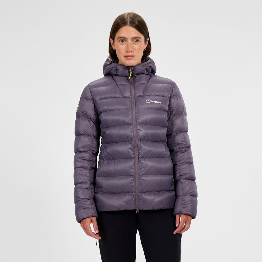 frauen s summit-nomad down jacket - purple berghaus