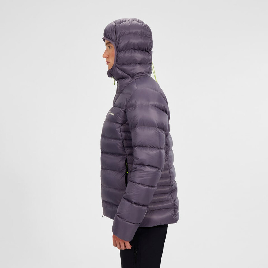 frauen s summit-nomad down jacket - purple berghaus