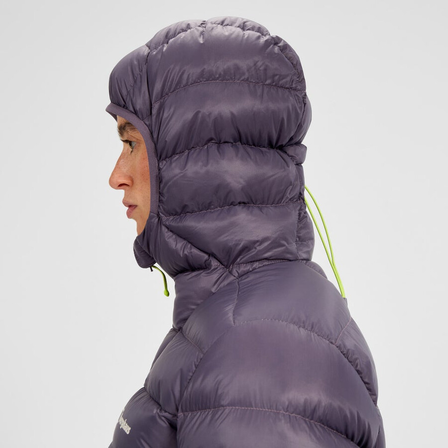 frauen s summit-nomad down jacket - purple berghaus