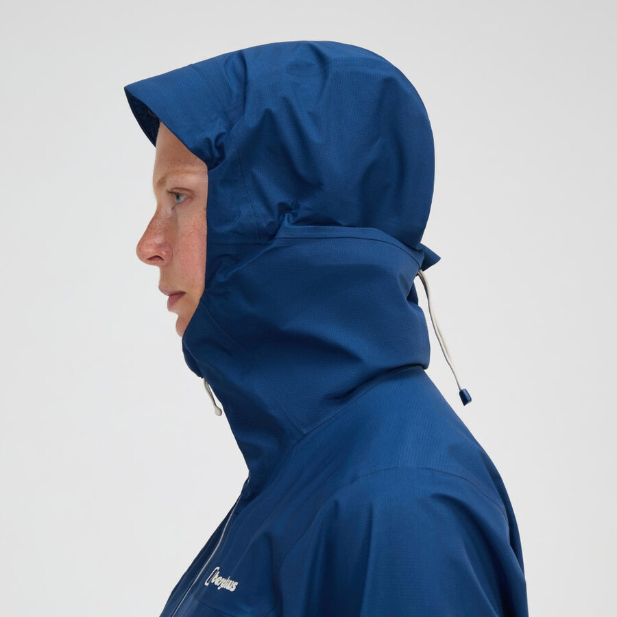 frauen s summit seeker gore-tex-jacke - blau berghaus
