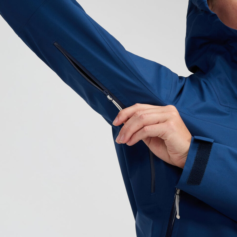 frauen s summit seeker gore-tex-jacke - blau berghaus