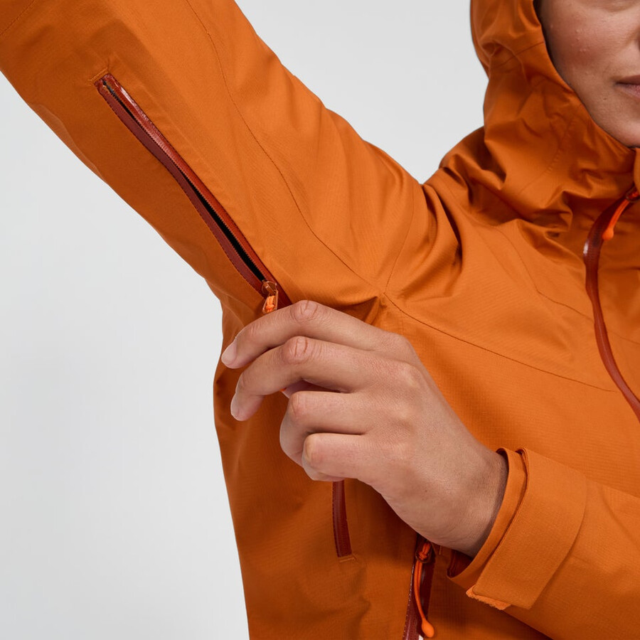 frauen s summit seeker gore-tex jacke - orange berghaus