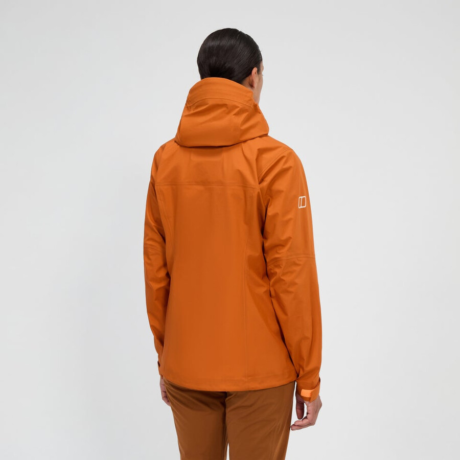 frauen s summit seeker gore-tex jacke - orange berghaus