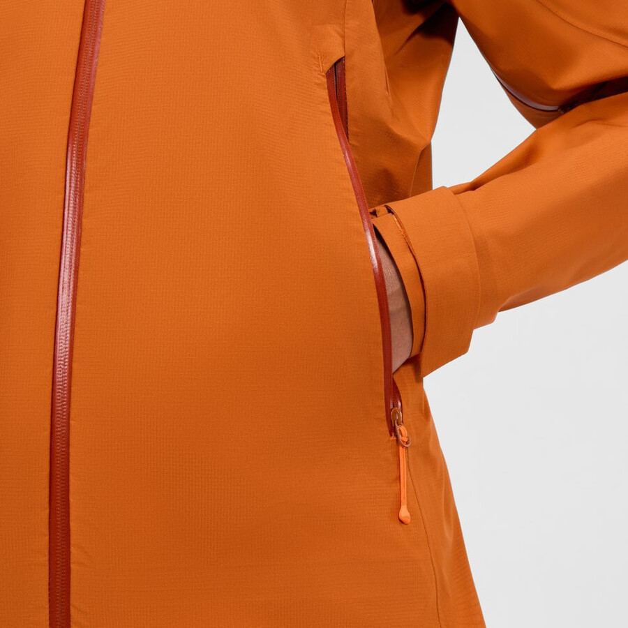 frauen s summit seeker gore-tex jacke - orange berghaus