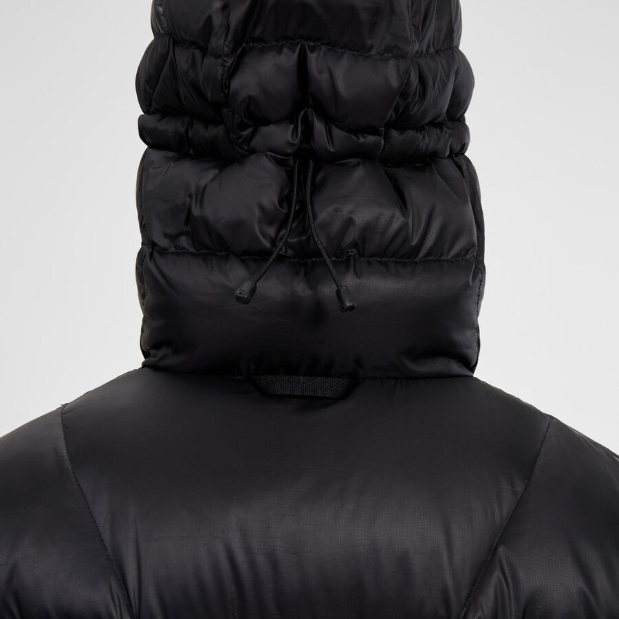 frauen explorer lange unten jacke - schwarz berghaus