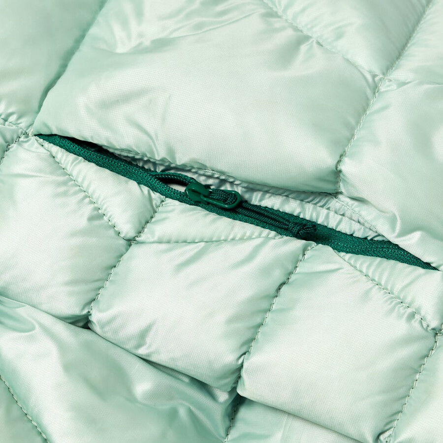 frauen explorer lange unten jacke - grün berghaus