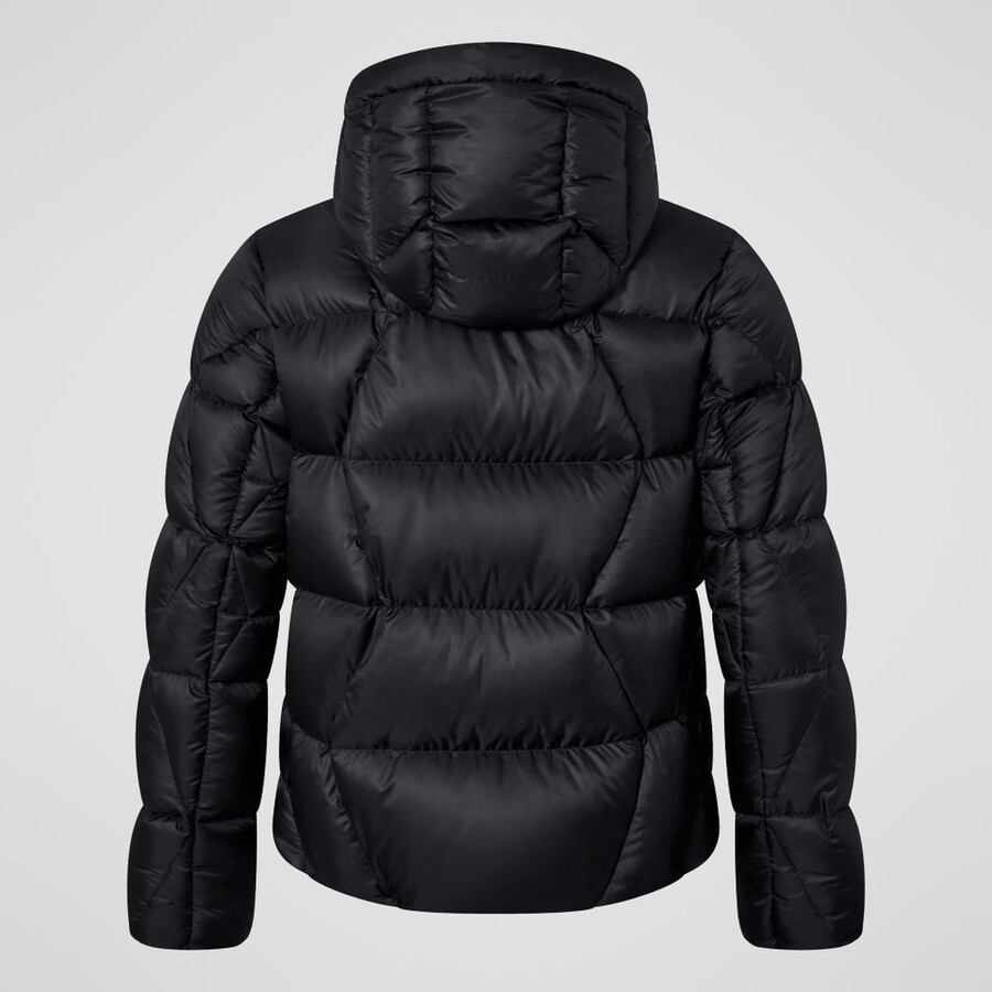 frauen explorer down jacket - black die berghaus
