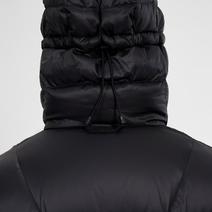 frauen explorer down jacket - black die berghaus