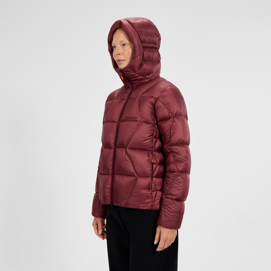 frauen explorer down jacket - red berghaus