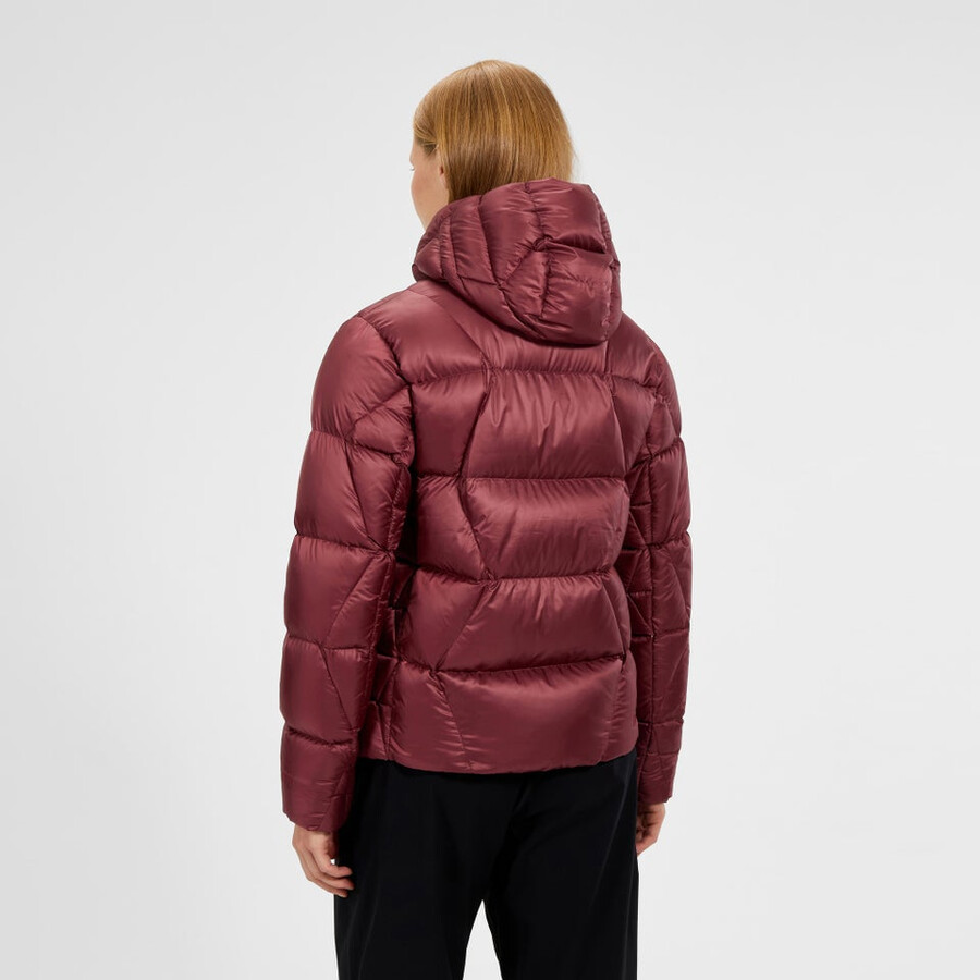 frauen explorer down jacket - red berghaus