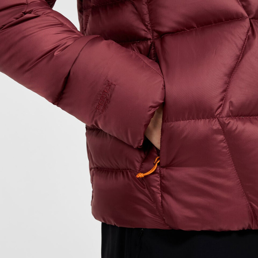 frauen explorer down jacket - red berghaus