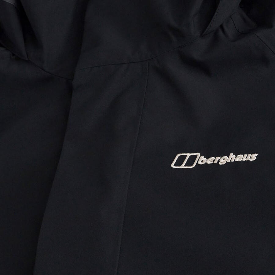 frauen sibsey parka - black die berghaus