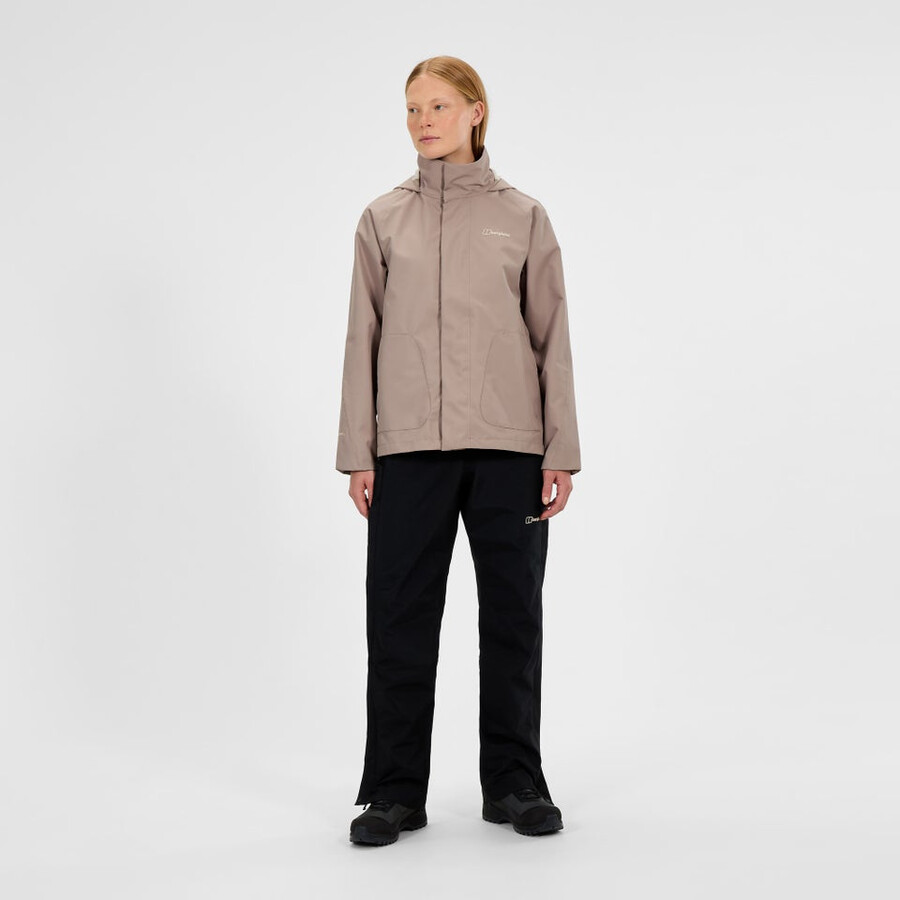 frauen sibsey parka - natural berghaus
