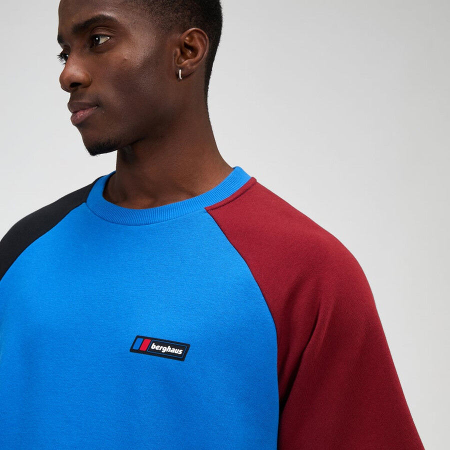 unisex storm 25 short sleeve tee - blaurot berghaus