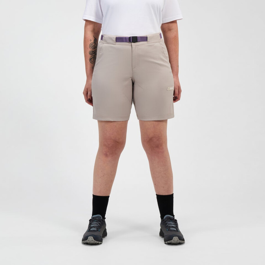 unisex sonnte peak short - grau berghaus