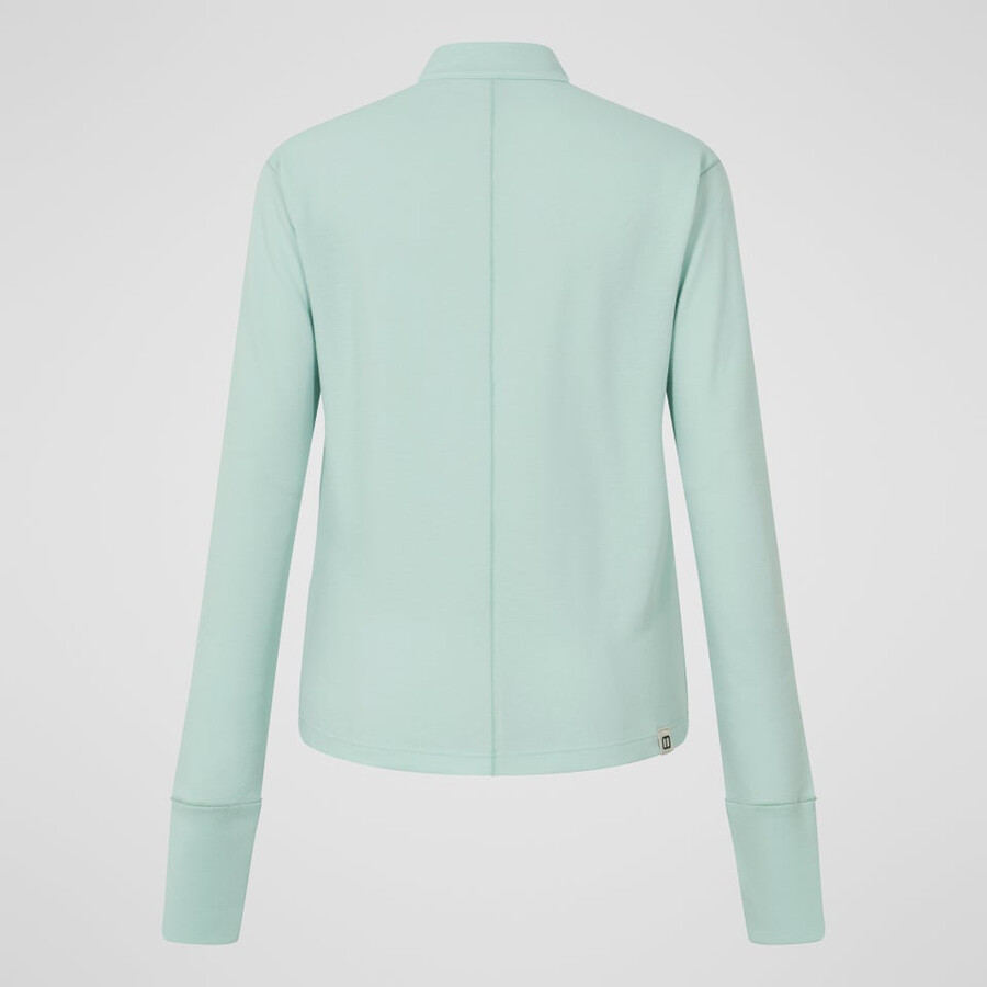 frauen-ivyhill half zip top - grün berghaus