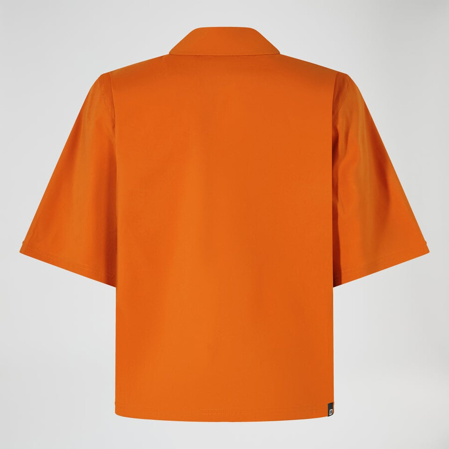 women s explorer short sleeve overshirt - orange berghaus