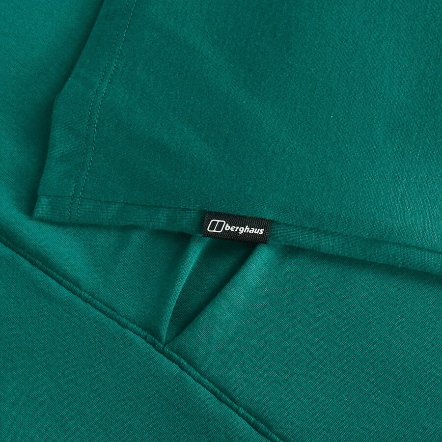 frauen sonnenhut an kurzen Ärmeln tee - green berghaus