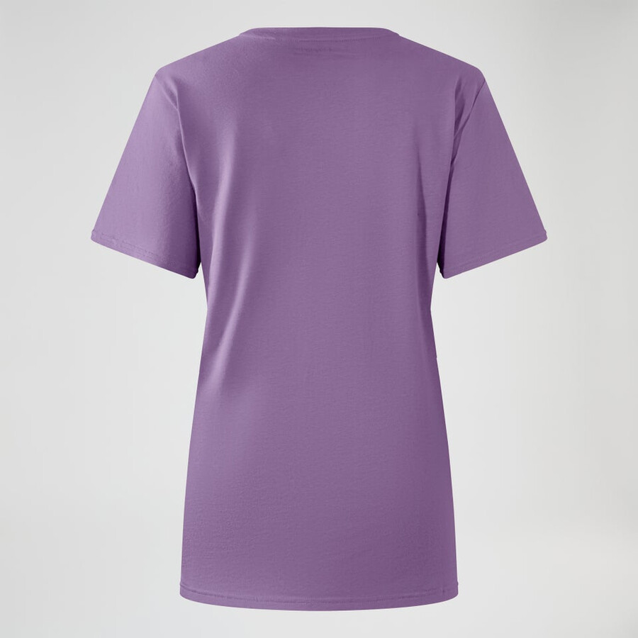 frauen s hill dunst short sleeve tee - purple berghaus