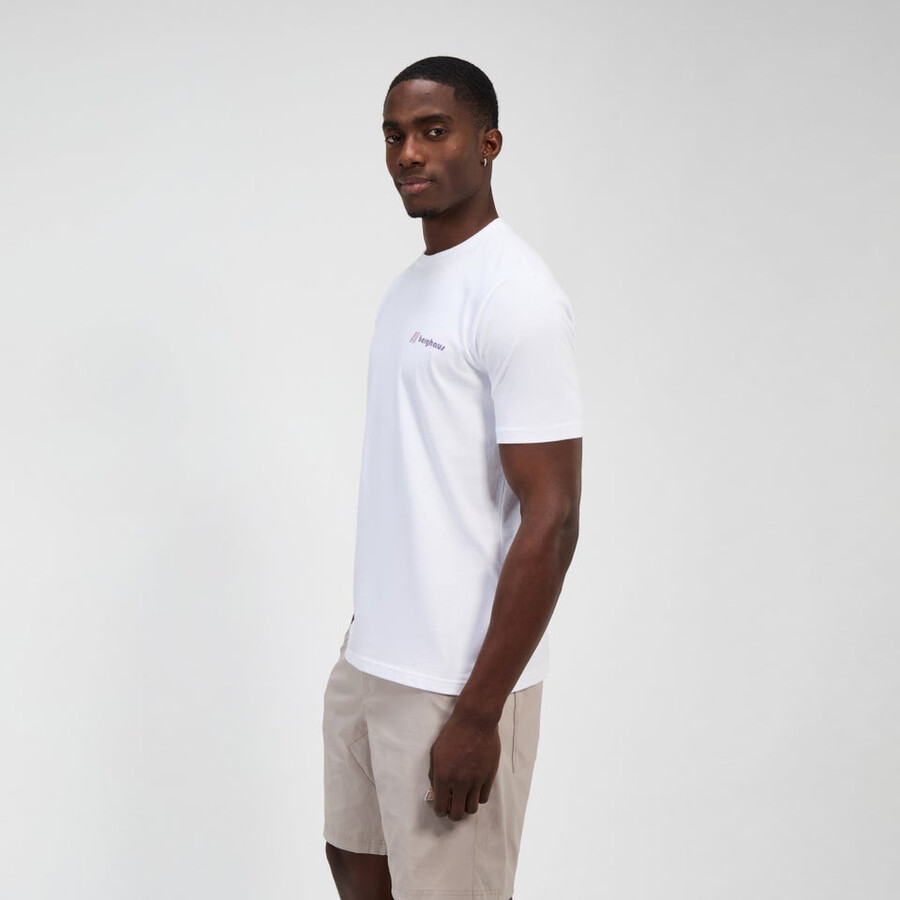 unisex sonnte peak short sleeve tee - white berghaus