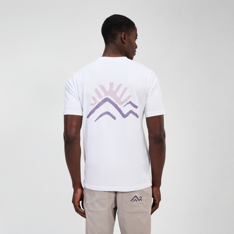 unisex sonnte peak short sleeve tee - white berghaus