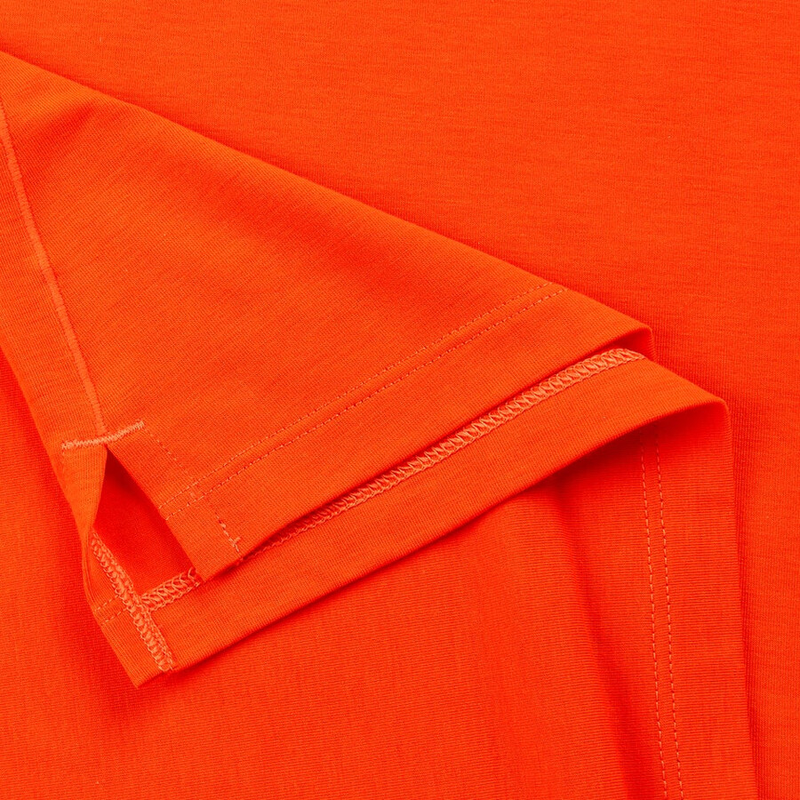 frauen berghaus delta short sleeve tech tee - orange berghaus