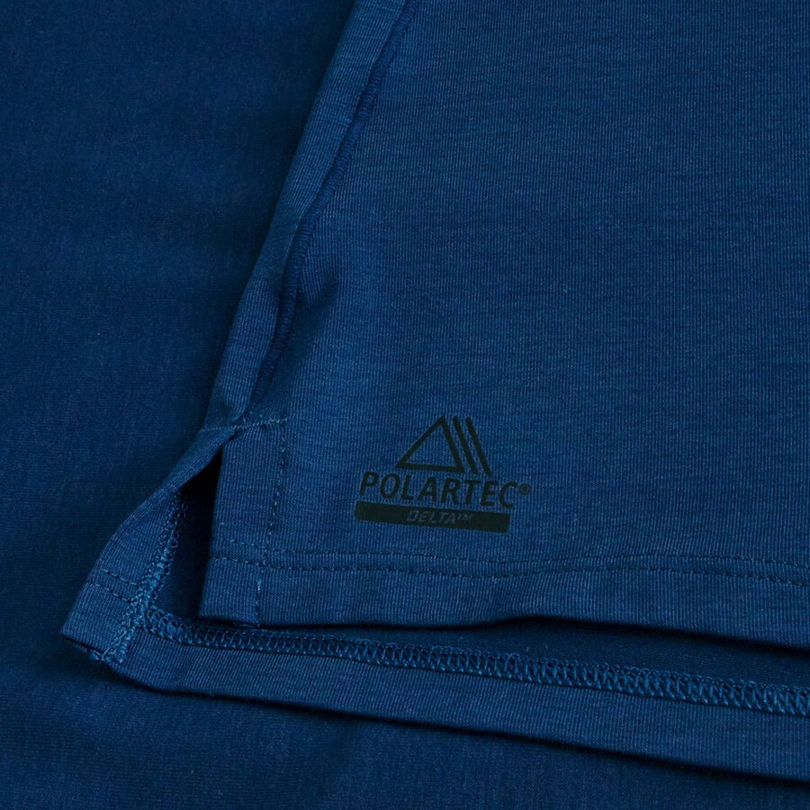 women s delta long sleeve tech tee - blue berghaus