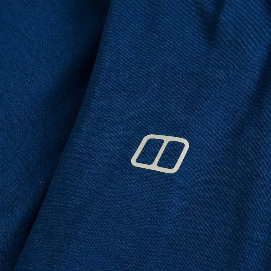 women s delta long sleeve tech tee - blue berghaus