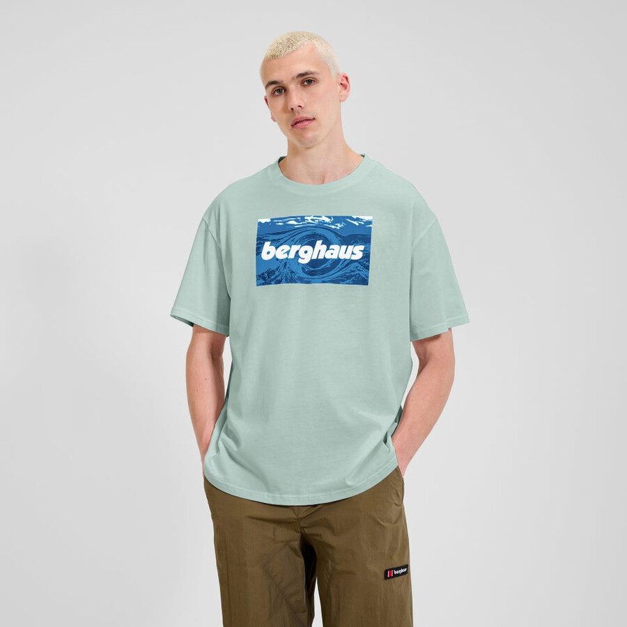 unisex twisted himmel tee - green berghaus