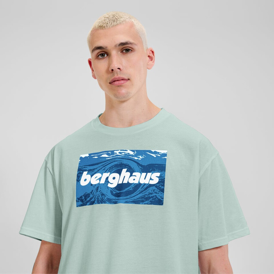 unisex twisted himmel tee - green berghaus