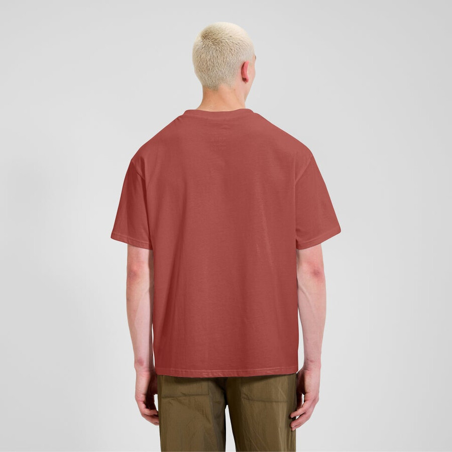 unisex twisted himmel tee - orange berghaus