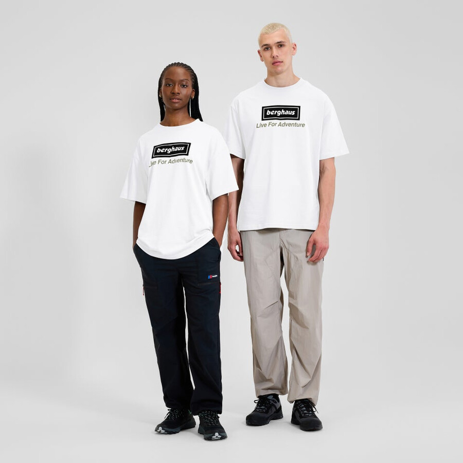 unisex-abenteuer-tour mit tee - white berghaus