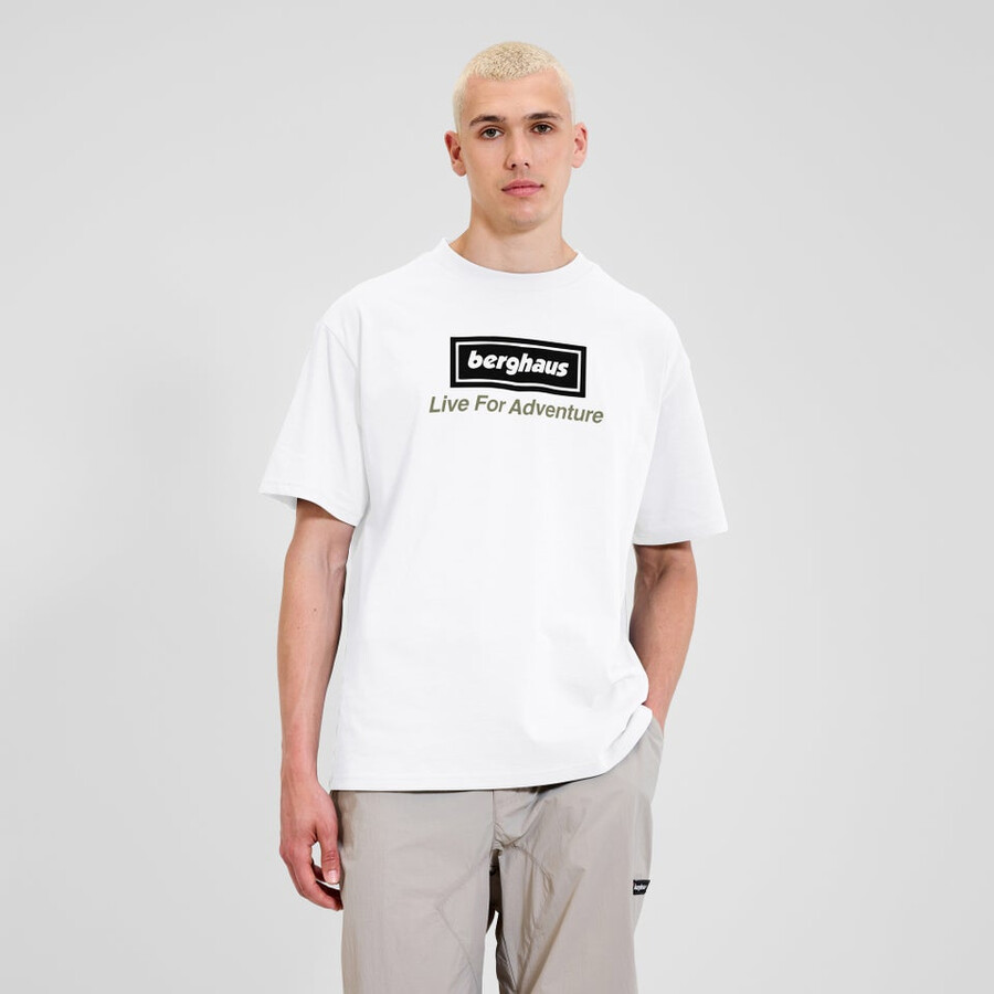 unisex-abenteuer-tour mit tee - white berghaus