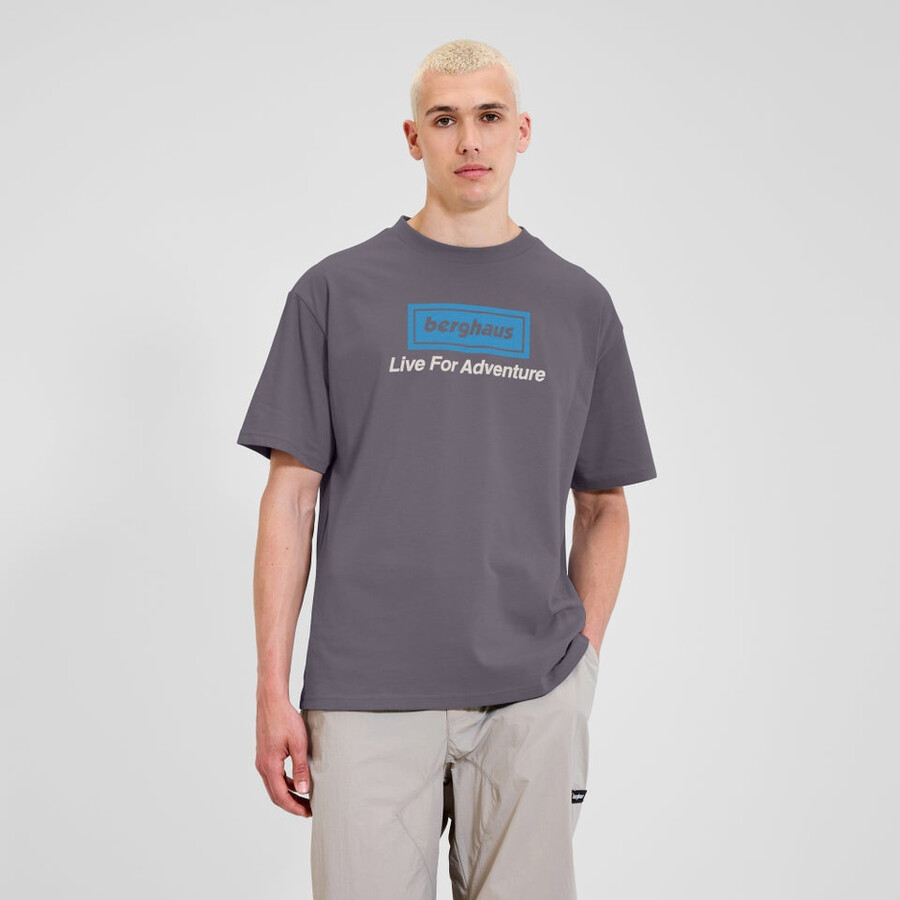 unisex-abenteuer-tour mit tee - purple berghaus