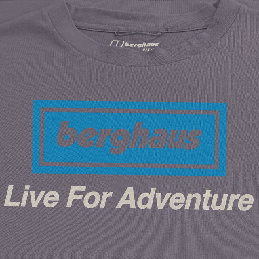 unisex-abenteuer-tour mit tee - purple berghaus