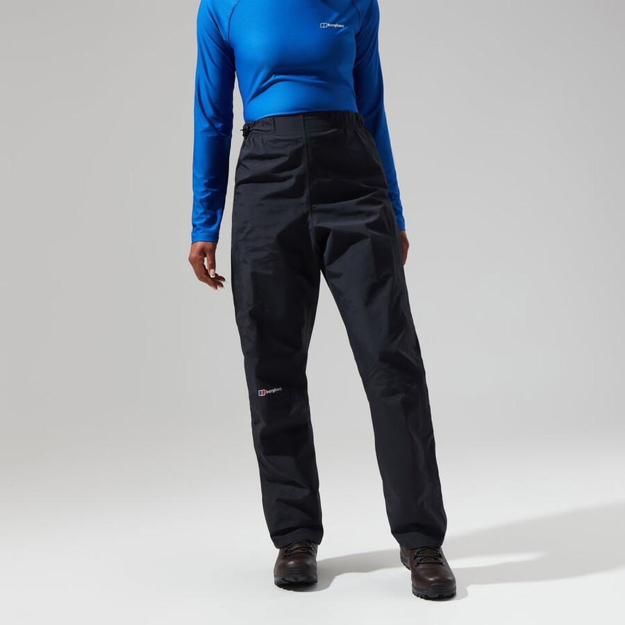 frauen bergsteiger gore-tex-pant - black die berghaus