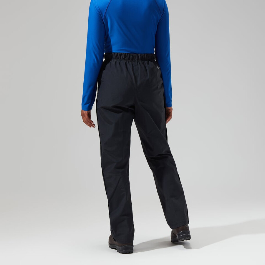 frauen bergsteiger gore-tex-pant - black die berghaus