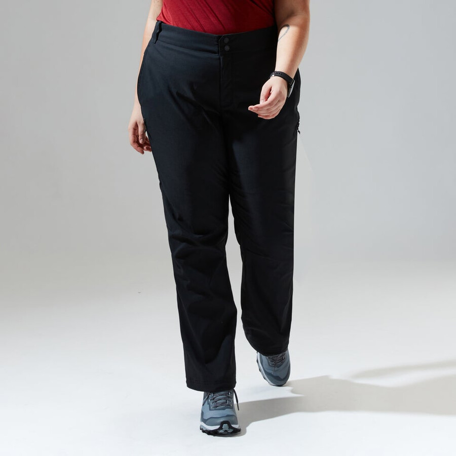 women s ortler 2.0 hose - black die berghaus