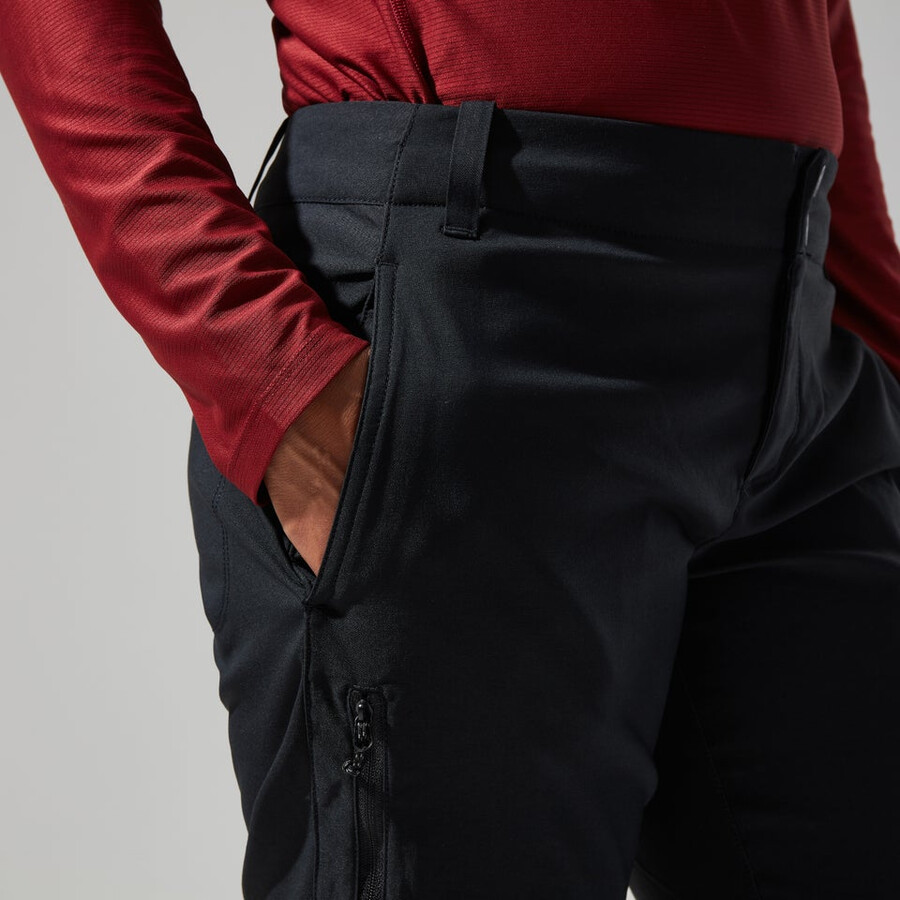 women s ortler 2.0 hose - black die berghaus