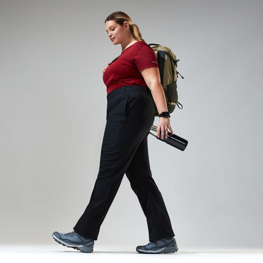 women s ortler 2.0 hose - black die berghaus
