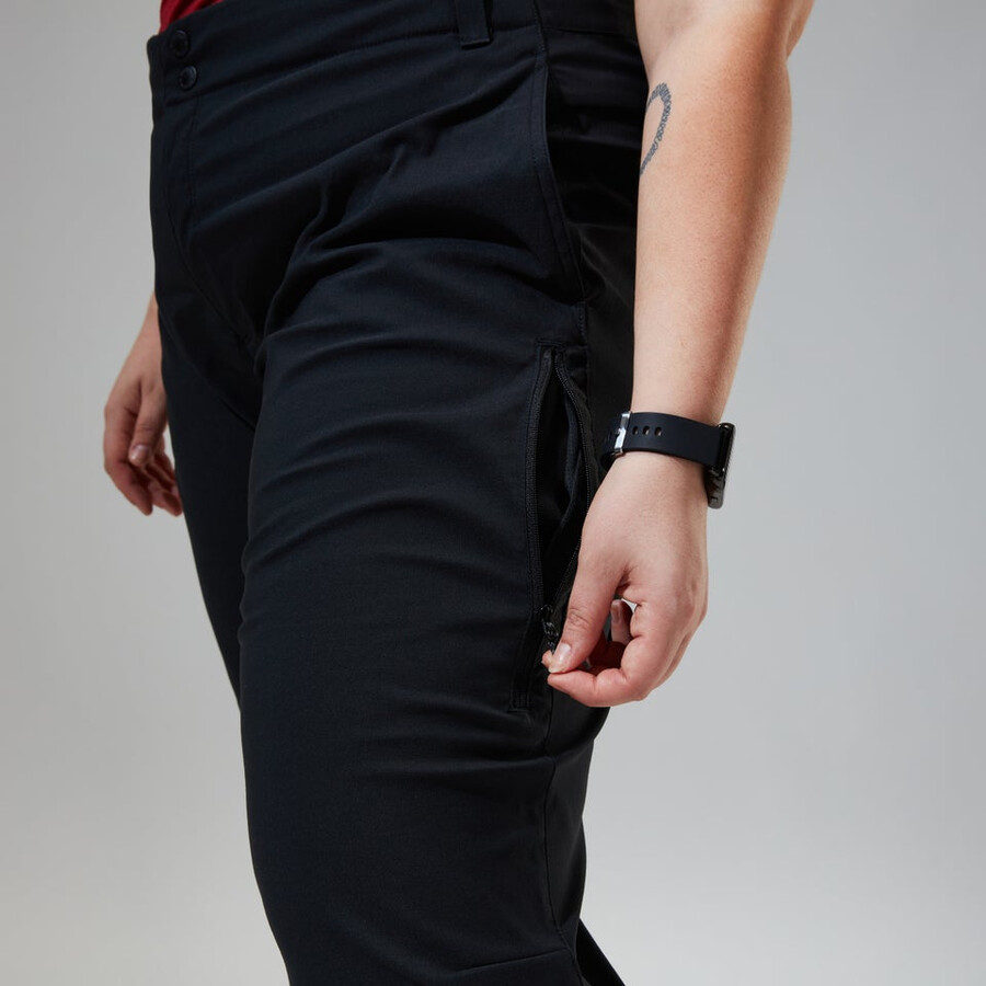 women s ortler 2.0 hose - black die berghaus